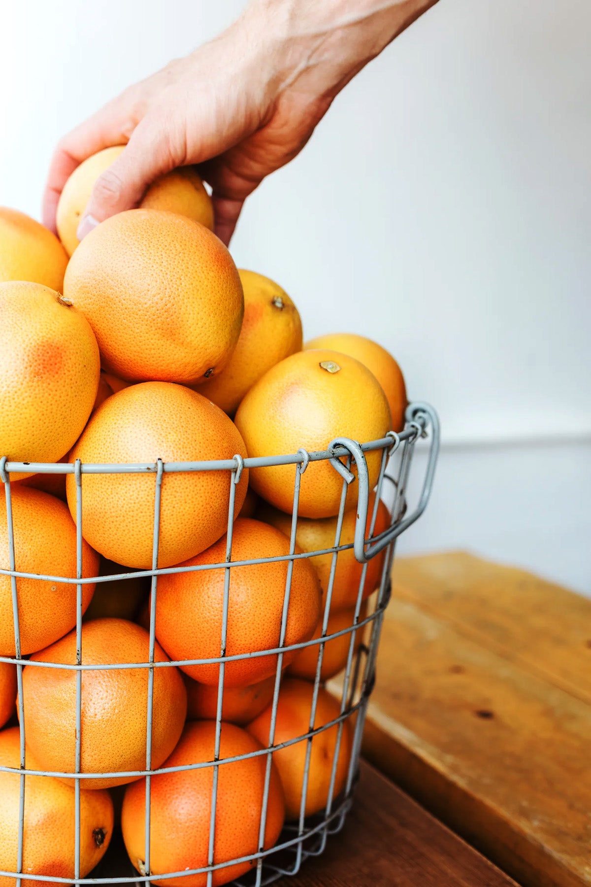 basket of oranges