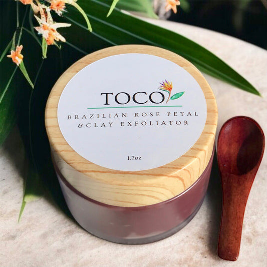 Brazilian Rose Petal & Clay Exfoliator